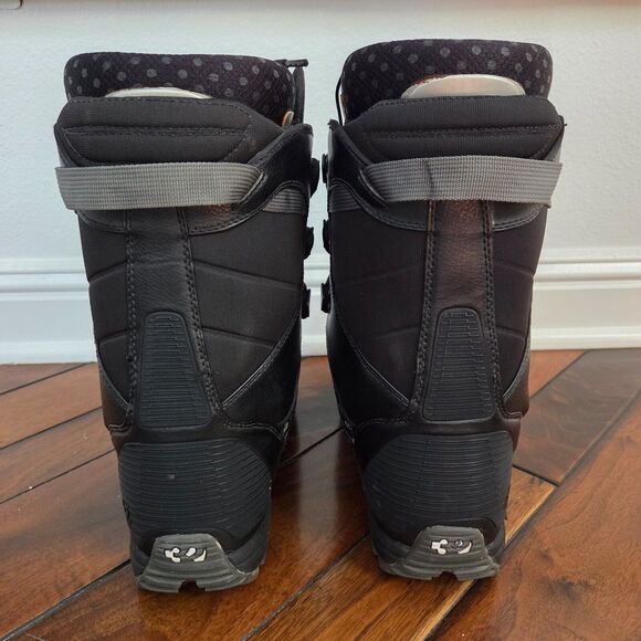 THIRTYTWO Snowboard Boots LASHED Level 3 Model 10 Black 32 Lace Up Men's 9.5 - Picture 4 of 14